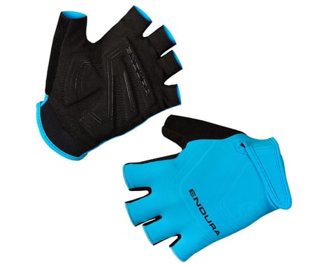 Endura Xtract Mitt Short Finger Gloves (Hi-Viz Blue) (M)